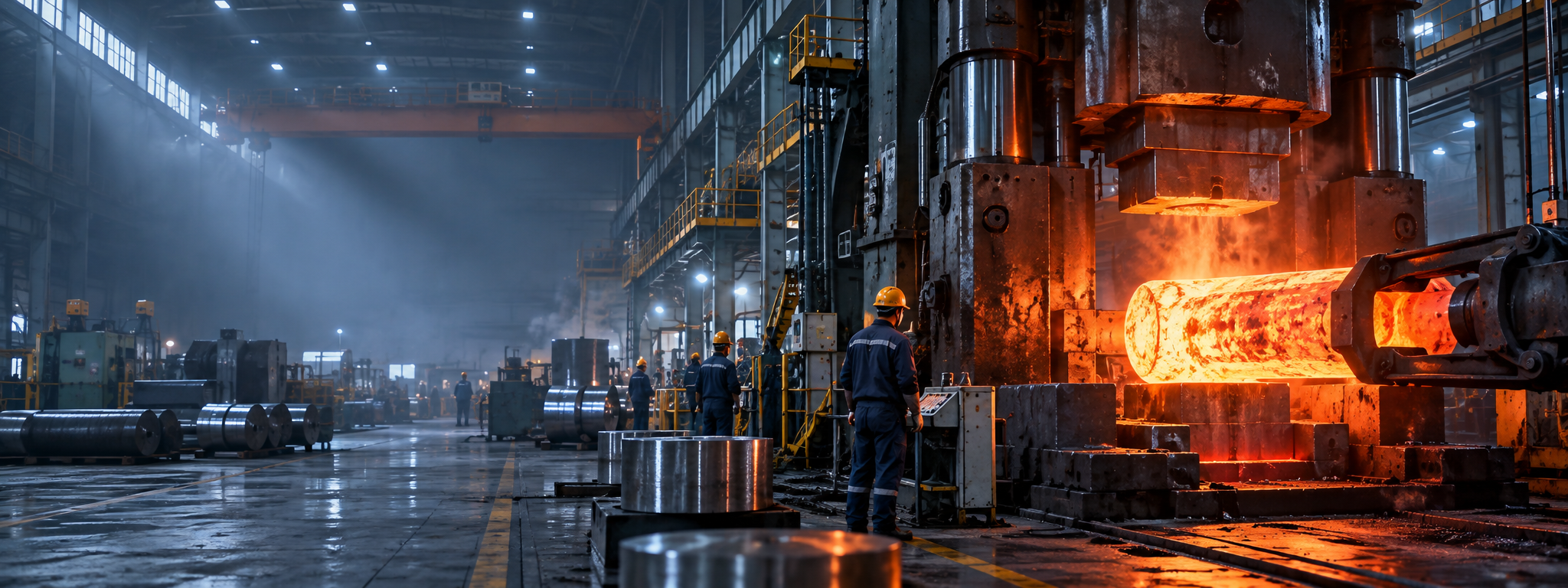 Nickel alloy and stainless steel manufacturing hero banner