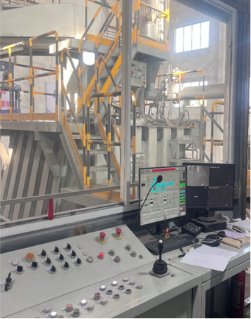 3-ton VIM vacuum induction melting equipment at Jiangsu Xinhua Alloy
