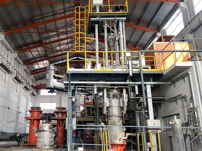 VIM melting equipment at the Jiangsu manufacturing base