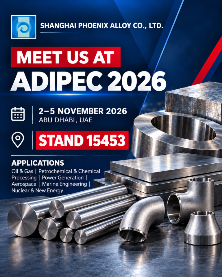 Shanghai Phoenix Alloy at ADIPEC 2026, Stand 15453